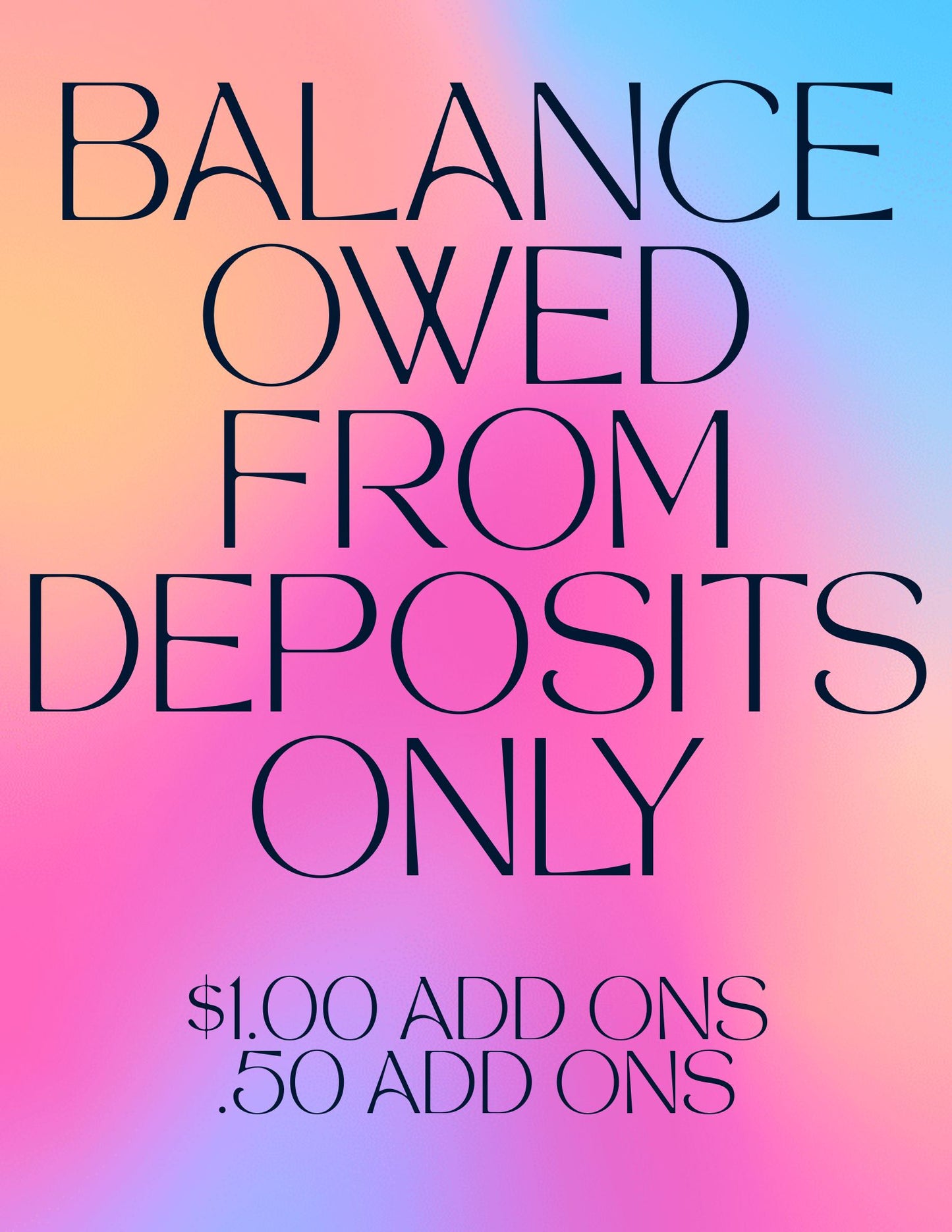 Difference from Deposit