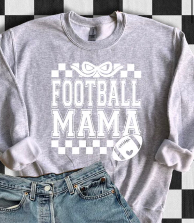 FOOTBALL MAMA WHITE