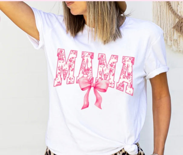 MAMA PINK BOW