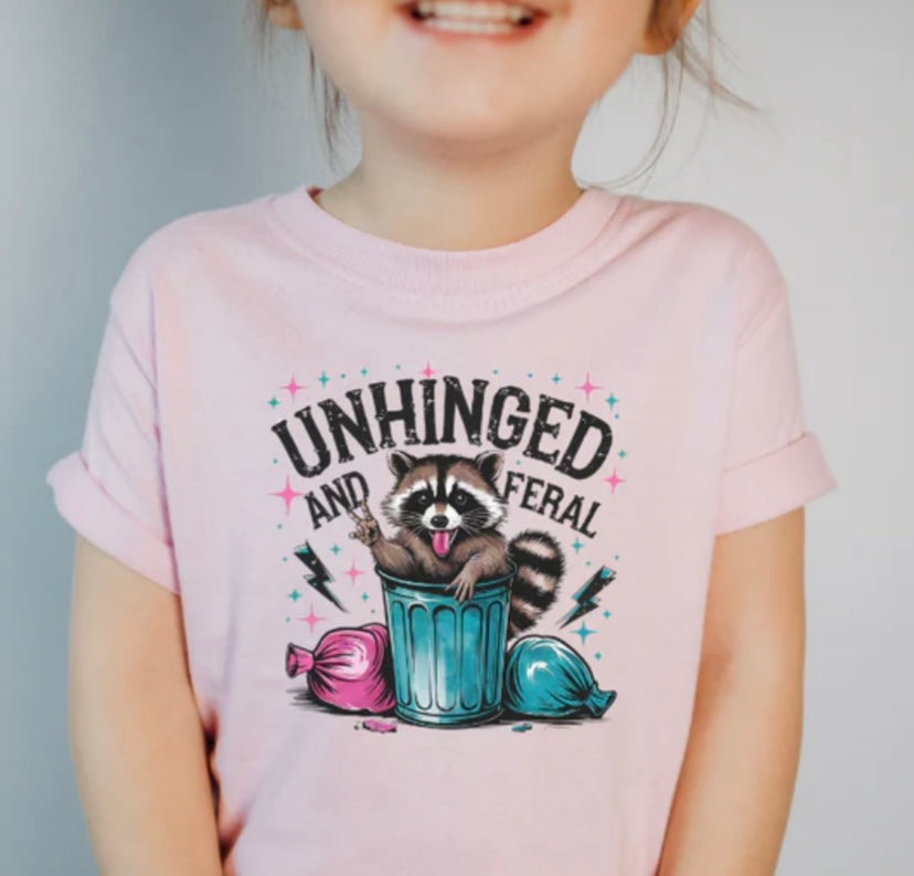 UNHINGED AND FERAL TODDLER SIZE
