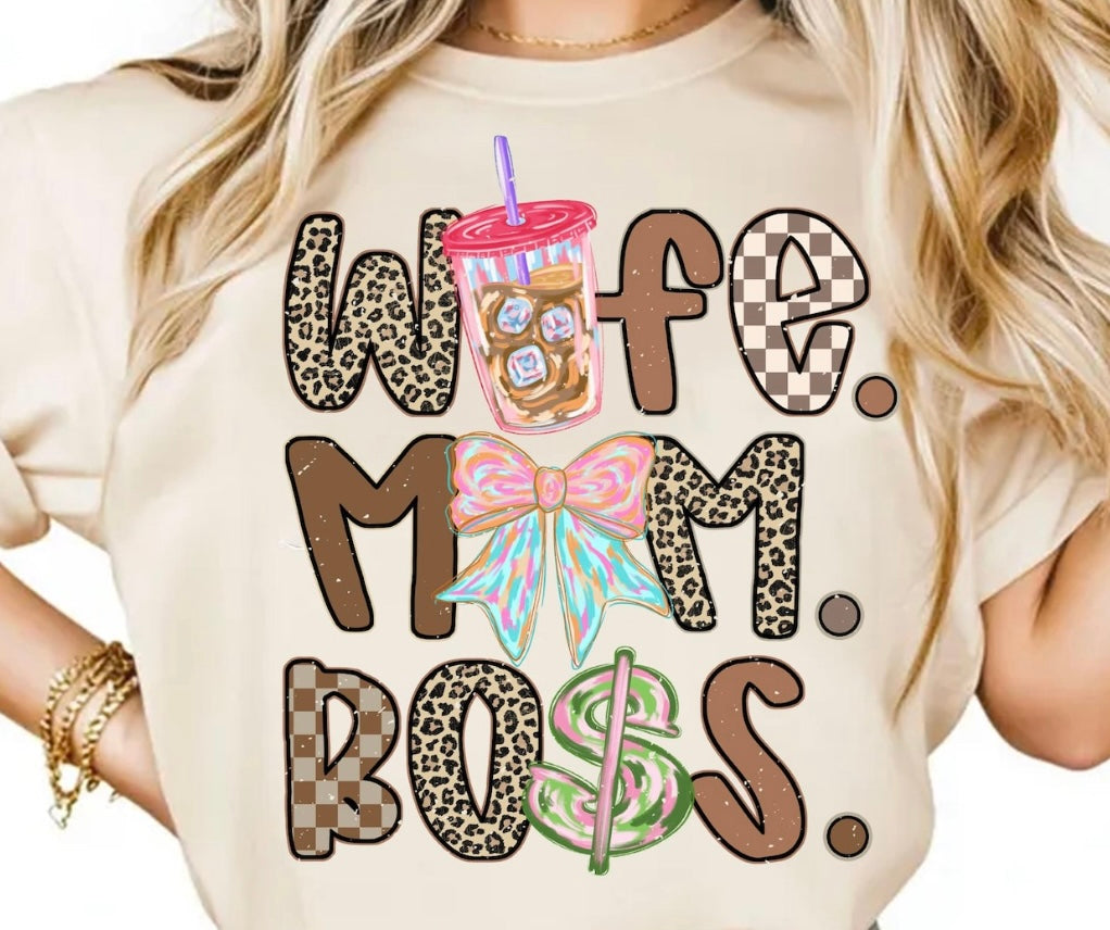 WIFE MOM BOSS