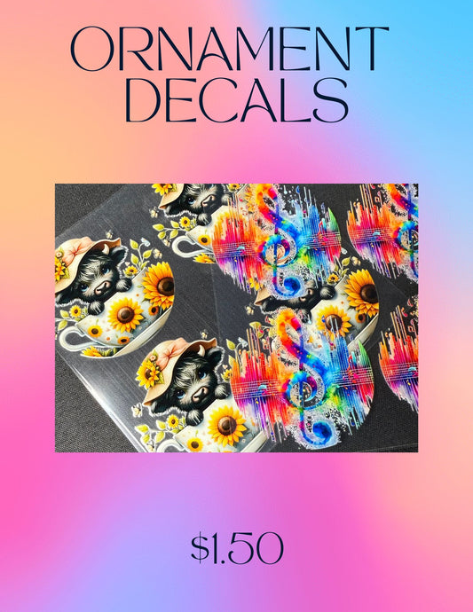 ORNAMENT DECALS
