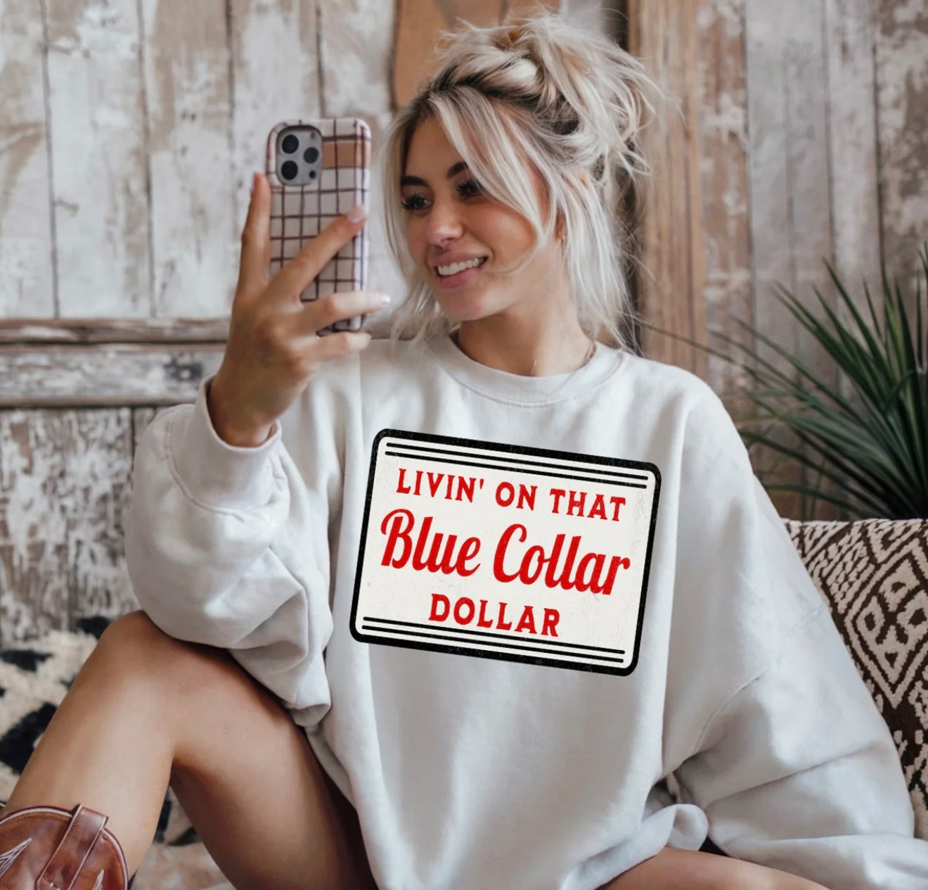 LIVIN' ON THAT BLUE COLLAR DOLLAR