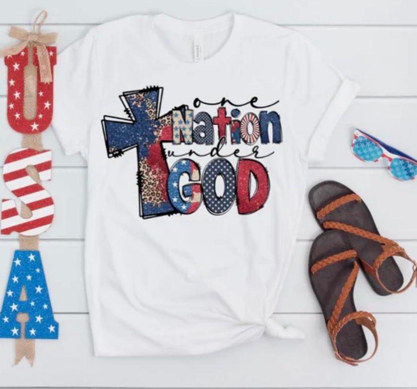 ONE NATION UNDER GOD CROSS