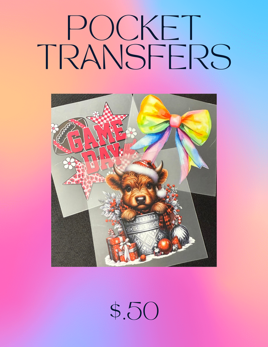 POCKET SIZE TRANSFERS