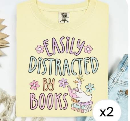 EASILY DISTRACTED BY BOOKS