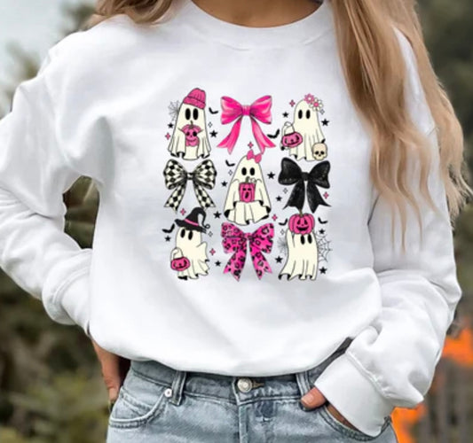 GHOST PINK BOWS