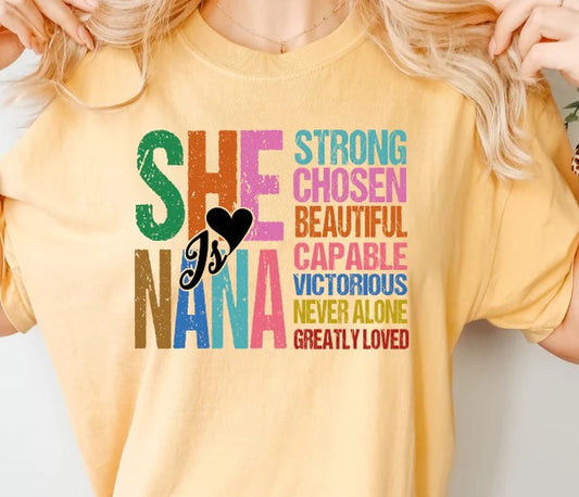 SHE IS NANA
