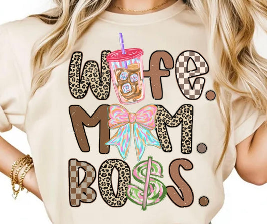 WIFE MOM BOSS